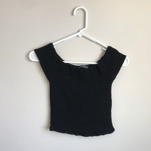 Off The Shoulder Crop Top